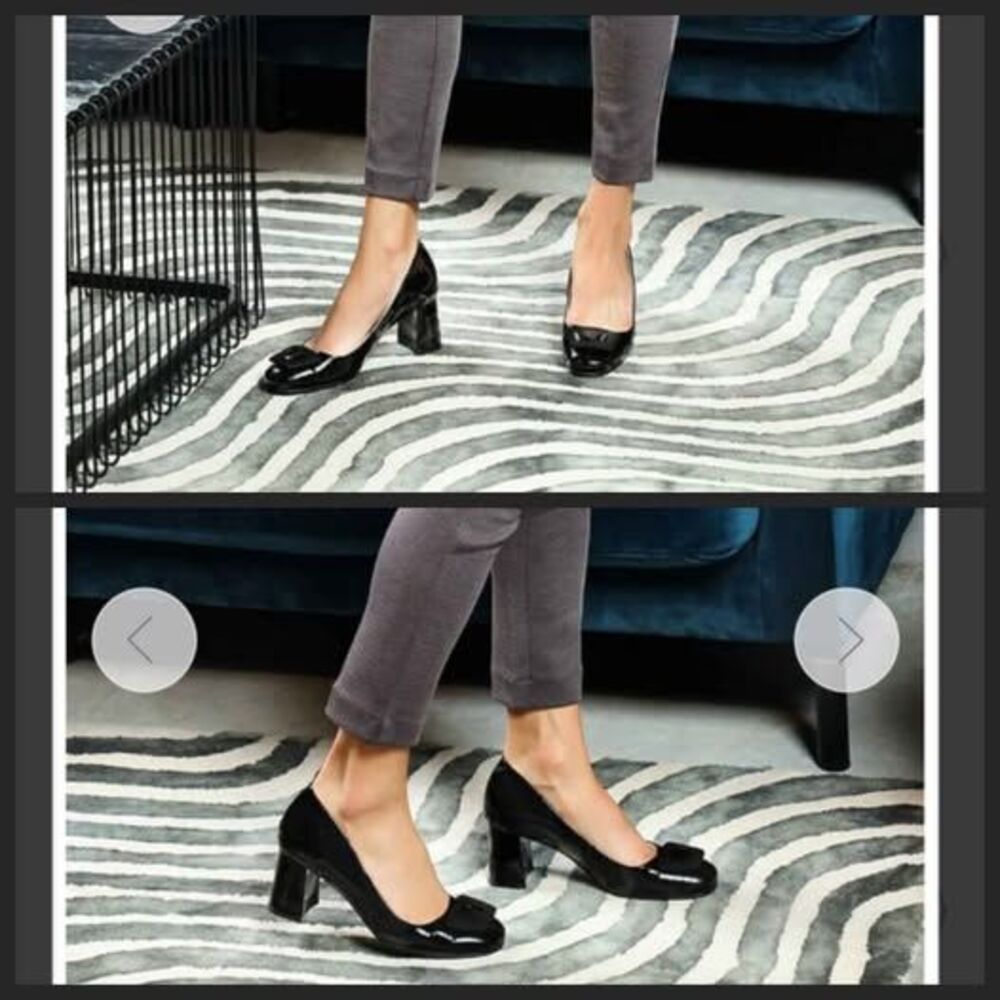 Girotti black patent leather Classic Heeled Shoes size 39
